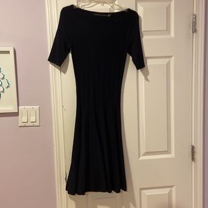 Ivanka trump mid sleeve skater dress